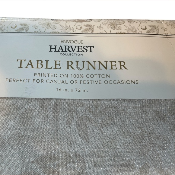 NEW Envogue Harvest Collection Fall table runner, Halloween, Thanksgiving - Picture 3 of 4
